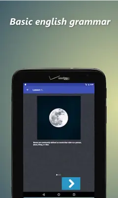 Elementary english grammar android App screenshot 1